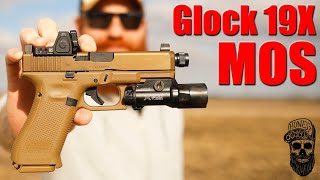 New Glock 19X MOS First Impressions G19X [upl. by Lledner]