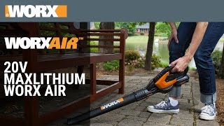 20V MaxLithium WORX AIR [upl. by Neladgam784]