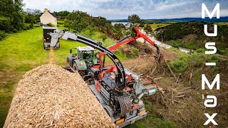 TEMPÊTE DE PLAQUETTES AVEC NOTRE BROYEUR MUS MAX WT11 XL Z 🌪️ [upl. by Grubb]