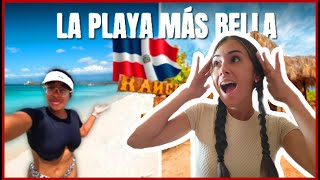 Nunca habia visto una Playa tan Cristalina😱🏖Cubana reacciona a República Dominicana reaction [upl. by Nehgaem664]