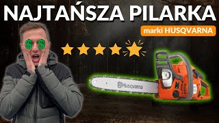 Najtańsza pilarka od Husqvarna  120 Mark II [upl. by Notneb220]