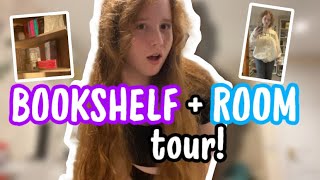 FINALLY doing my room and bookshelf tour [upl. by Cynera40]