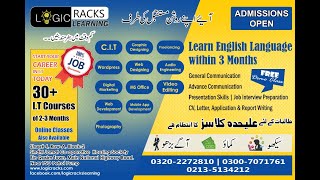 Best Computer Institute in Karachi onlineearning technology logicrackslearning [upl. by Changaris904]