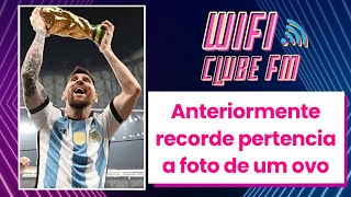 Foto de Messi comemorando título da Argentina bate recorde de like  Lolla e Denis  Wifi Clube Fm [upl. by Lanna]