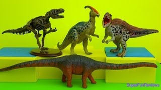 Dinosaur Puzzle Surprise Eggs  Dino Puzzle 3D  Hatch your own dinosaurs [upl. by Warga]