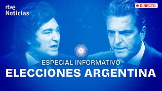 ELECCIONES  JAVIER MILEI GANADOR y NUEVO PRESIDENTE ELECTO DE ARGENTINA  RTVE [upl. by Aivatnuhs573]