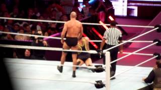 Santino Marella Surprise return to RAW in Toronto [upl. by Hanima]