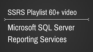 SSRS Introduction Part 1 [upl. by Nylirahs]