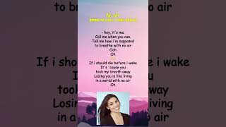 Jordin Sparks Chris Brown  No Air Lyrics shorts [upl. by Liryc]