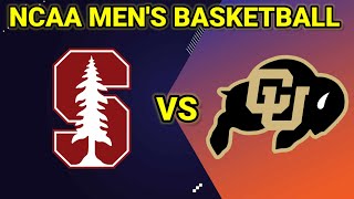 Stanford vs Colorado  2024 NCAA MENS BASKETBALL LIVE SCORE [upl. by Dinan169]