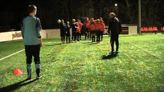 LoopCoördinatietechniek training 2  C1 Sv Broekland voetbal [upl. by Latsirhc]