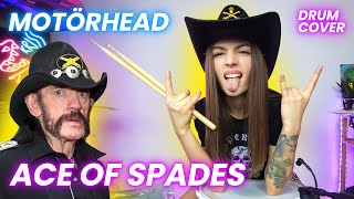 Ace of spades  Motorhead  Drum Cover by Kristina Rybalchenko [upl. by Armanda784]