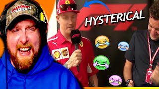 NASCAR Fan Reacts to 15 Classic Kimi Raikkonen Moments [upl. by Brothers640]