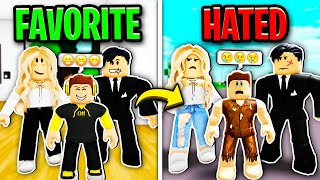 Roblox Favorite Child To Hated Child In Brookhaven 😃😭 [upl. by Annij]