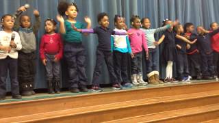 Glazer Elementary School Kindergarten Class BLACK HISTORY MONTH Program [upl. by Ammeg356]