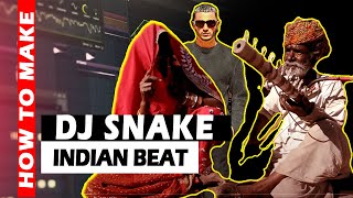 DJ Snake Style Indian Beat  Under 1 Minute  Indian Sample [upl. by Ainyt]