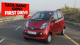 Tata Nano GenX  First Drive  PowerDrift [upl. by Blodget]