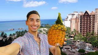 Checking Into Disneys Aulani Resort In Hawaii  1 Bedroom Villa Ocean View Room Tour [upl. by Ecnirp]