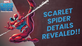 Scarlet Spider Details Revealed  Marvel Crisis Protocol Reveal Breakdown [upl. by Nobell]