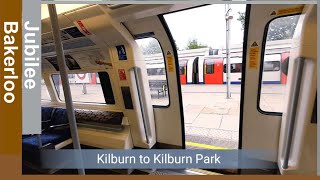 London Underground Journey  Kilburn to Kilburn Park  Jubilee amp Bakerloo Line [upl. by Adnohr420]