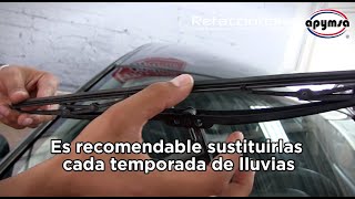 Cómo INSTALAR los LIMPIAPARABRISAS del auto  Hazlo en casa [upl. by Argela]