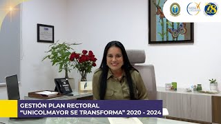 Gestión Rectoral 2020  2024 [upl. by Jorry]