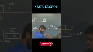 UNDERSTANDING STATIC FRICTION neet2025 staticfriction shorts physics [upl. by Aicertap]