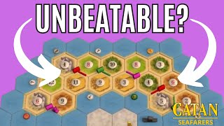 UNBEATABLE Maximum Efficiency Setup  Top 25 Catan SEAFARERS  Game 161 [upl. by Jarek]