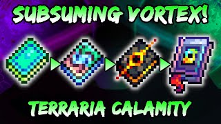 Subsuming Vortex  Terraria Super Buffed Upgrade to Razorblade Typhoon Calamity Mage Class Weapon [upl. by Namas537]