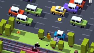 CrossyRoad Flat Eric 531 High Score 597 SO CLOSE [upl. by Gasperoni]