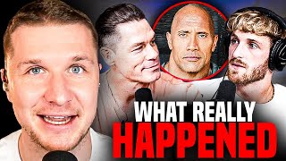 Logan Paul GETS REAL w John Cena About His BEEF With The Rock  Full Breakdown [upl. by Foss96]