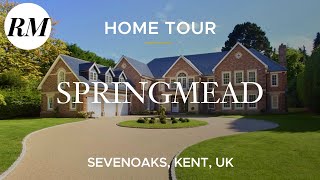 Inside Modern £43M Kent Home on Parkfield in Sevenoaks England UK  Residential Market Home Tours [upl. by Imoyik]