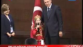 Erdoğanı duygulandıran Azerbaycanlı kız [upl. by Blanca]