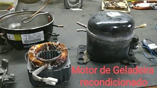 Motor de geladeira travado [upl. by Lsiel]