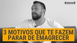 3 motivos que te fazem parar de emagrecer e o que fazer para voltar a emagrecer [upl. by Sherill]