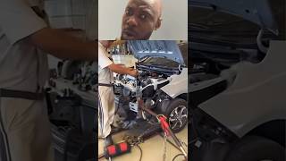 Damaged Chassis Correction carbodyrepair carbodywork automobile [upl. by Ewold]