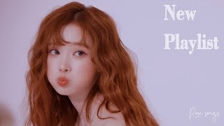 kpop playlist with newrecentpopular songs  2024 🍭 [upl. by Eellehs847]