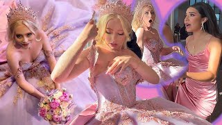 Dress Disaster Before My Grand Entrance  Quince Diaries Camila Ep 4 [upl. by Dupre]