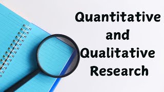 Quantitative and Qualitative Research Methods  Research Aptitude [upl. by Cyndia]