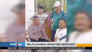 Viral Puluhan Warga Geruduk Rumah Mantan Kades Di Sampang Jawa Timur  Fakta 62 [upl. by Airbmak]