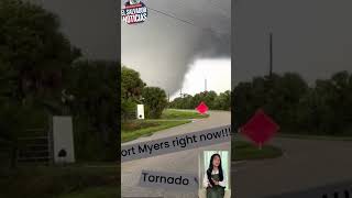 🌪️ Poderoso Tornado Azota Ft Myers 🌪️ [upl. by Amelus]