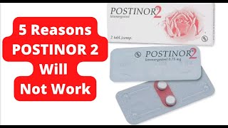 Why did I get PREGNANT after taking POSTINOR 2 How POSTINOR 2 WORKS [upl. by Brinn]