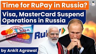 How ban on Visa and MasterCard operations will impact Russian economy [upl. by Dorraj634]