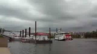 Mississippi River Boat Johnathan Paddleford [upl. by Aitekram]