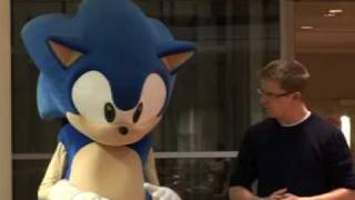 Exclusive interview with Sonic the Hedgehog [upl. by Bravar511]