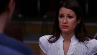 Glee  Finn Asks Rachel If Shes Still Dating Jesse 1x15 [upl. by Hewes952]