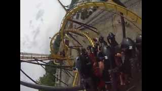 Georgia Scorcher Six Flags over Ga with Go Pro [upl. by Anavrin]