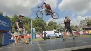 Bunny Hop World Record 2014  Rick Koekoek  143 meters [upl. by Maurreen]