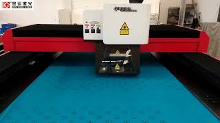 Galvo Laser Fabric Cutter  ZJ3D160100LD  Continuous Cutting [upl. by Cathrin848]