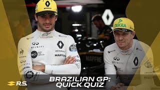 Brazilian GP Quick Quiz [upl. by Studdard403]